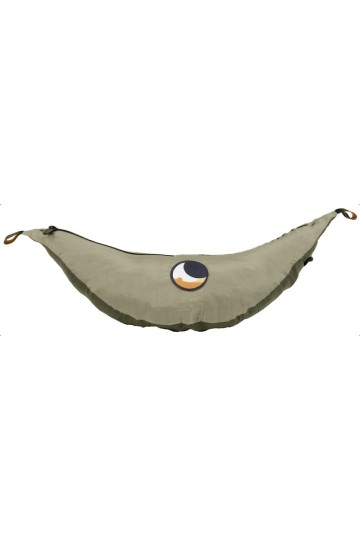 HAMAC modèle ORIGINAL - Housse du modèle vert armée et kaki : 1 place - 320 * 200 cm - Toile de parachute - Ticket To The Moon.