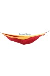 HAMAC modèle ORIGINAL - Couleur bordeaux et safran : 1 place - 320 * 200 cm - Toile de parachute - Ticket To The Moon.