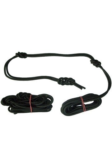 KIT DE FIXATION POUR HAMAC - 2 cordes nautiques pré-nouées -  Réf. : TMFR01 - Marque Ticket To The Moon.